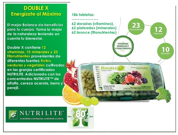 Mutlivitaminico Double x 186 comp 100% organico