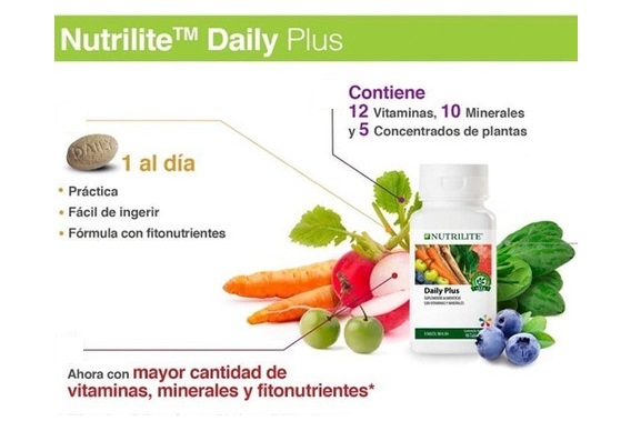 Daily plus 100 comp Nutrilite