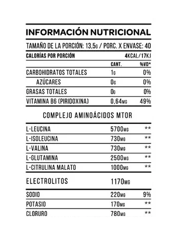 Mtor bcaa 540 gr STAR