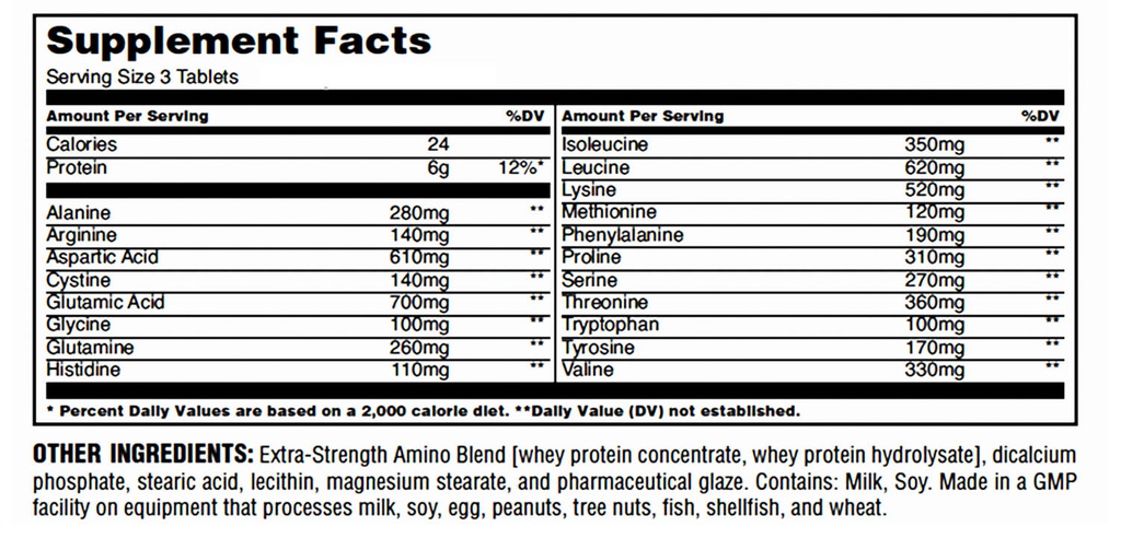 Amino 1900 110 tabs