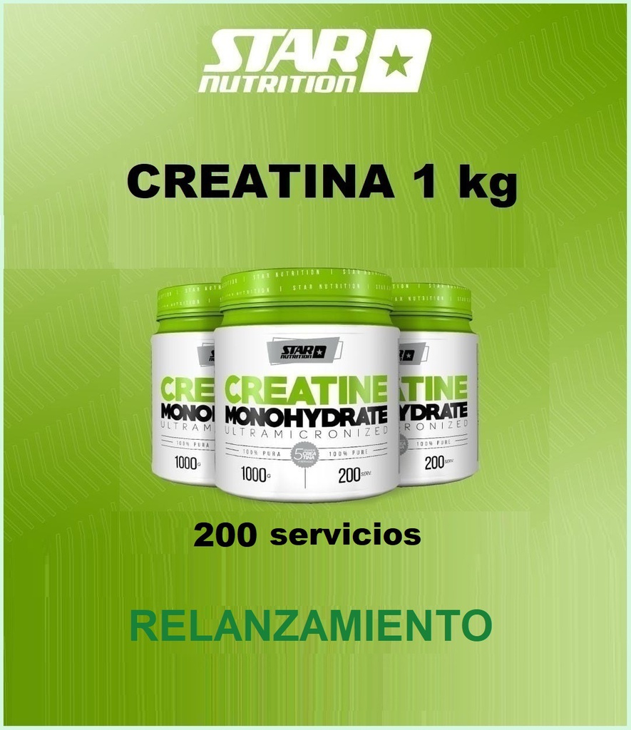Creatina 1 kg STAR  ¡¡¡OFERTA!!!