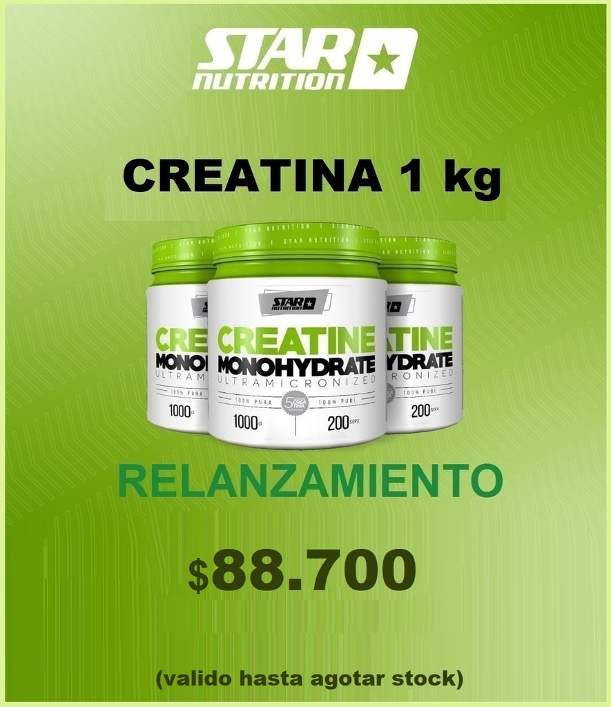 Creatina Monohidrato 1 kg STAR