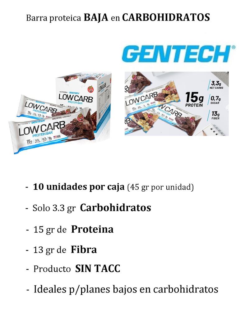 Protein Low carb 10 unidades