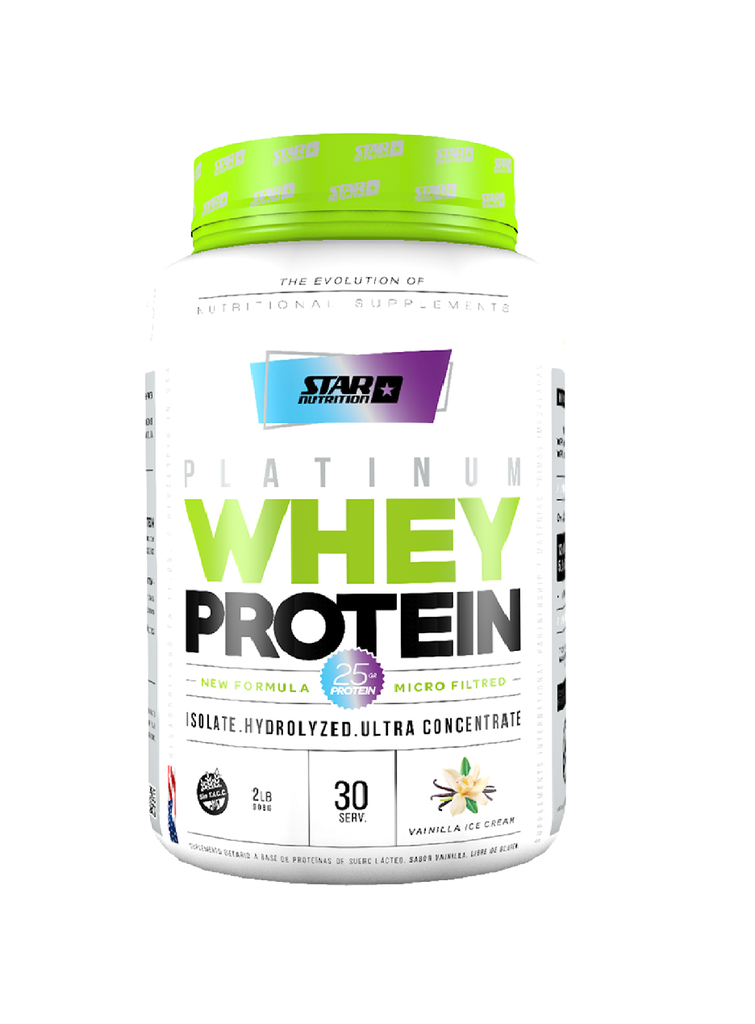 Platinum whey protein 2 lbs POTE